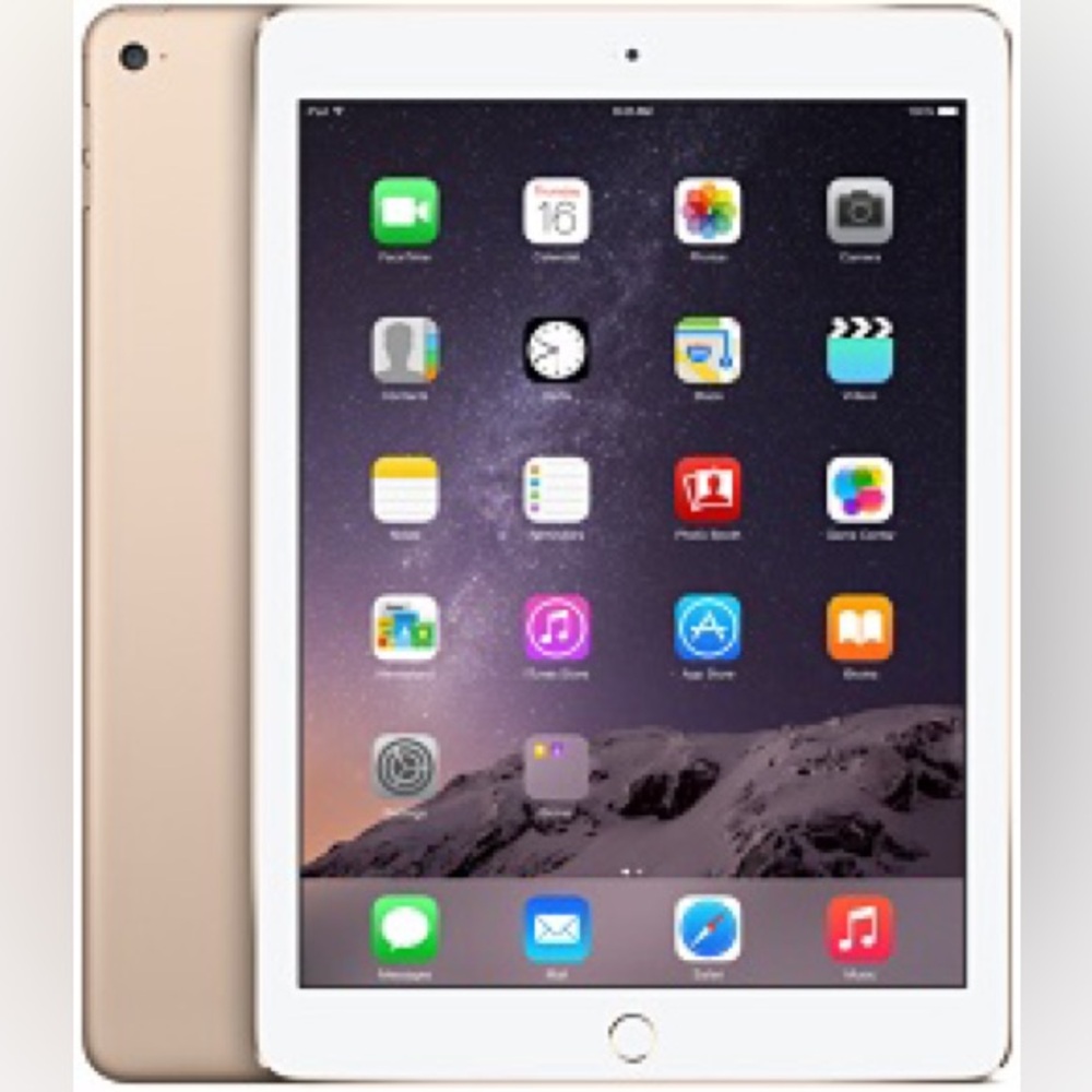 Apple iPad Air 2 in Gold color